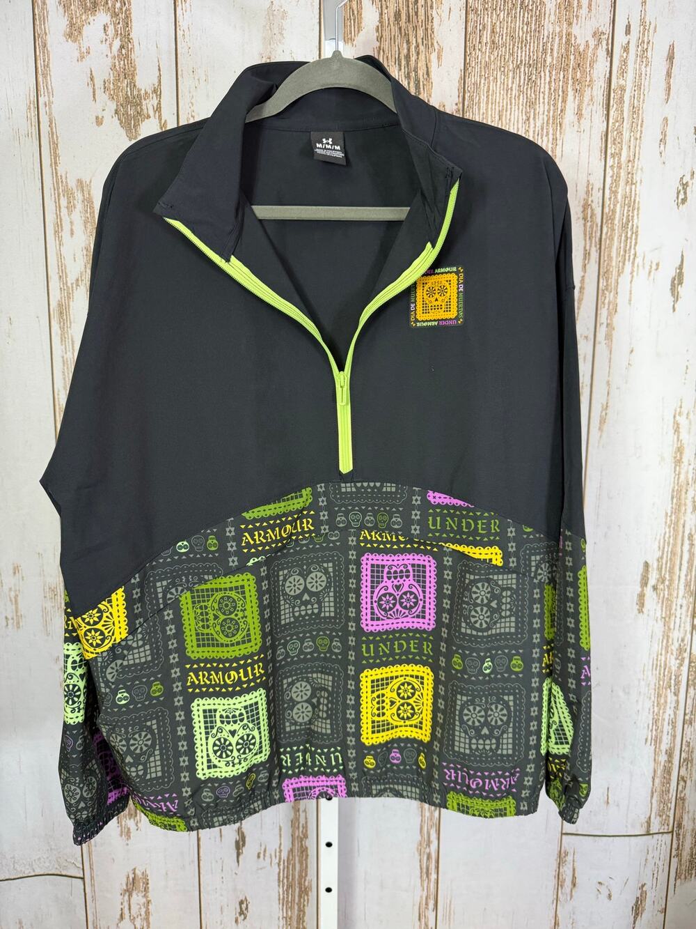 Under Armour Armoursport Day of the Dead Women's Anorak. Size Medium.